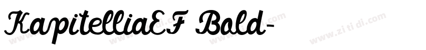 KapitelliaEF Bold字体转换 KapitelliaEF Bold字体转换